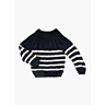 M2985 Striped sweater with yoke in pdf format