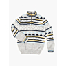 M6031 Fairisle zipped sweater in pdf format