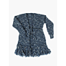 M6307 Long cardigan with fringes and belt in pdf format