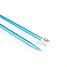 Straight needles, coloured aluminium, 6 mm - 40 cm