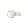 Pack of 4 white fastenings