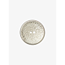 Button Ø 57 mm Argent
