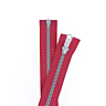 Pink open-end zip, 55 cm